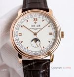 TWS Factory 1-1 Copy Vacheron Constantin Historiques Calendrier Complet 1948 40mm 3100v Watch Rose Gold White Dial